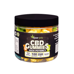 CBD High Potency Gummies 100ct