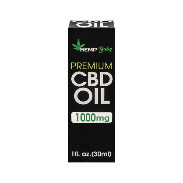 CBD Oil 1000MG - HempBaby