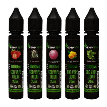 CBD E-liquid 1000mg - HempBaby