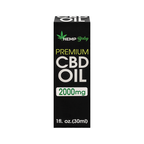 CBD Oil 2000mg - HempBaby