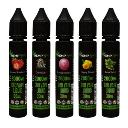 CBD E-liquid 2000mg - HempBaby