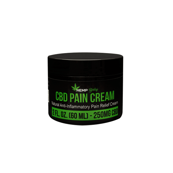 CBD Pain Cream 250mg - HempBaby