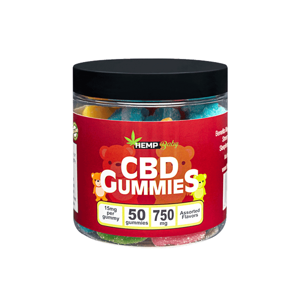 CBD Original Gummies 50ct - HempBaby