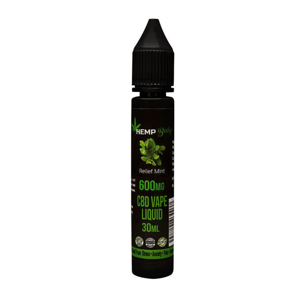 CBD E-liquid 600mg - HempBaby