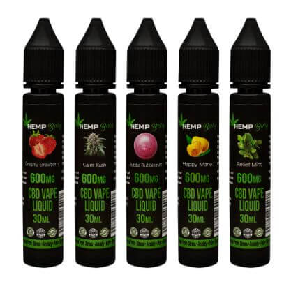 CBD E-liquid 600mg - HempBaby