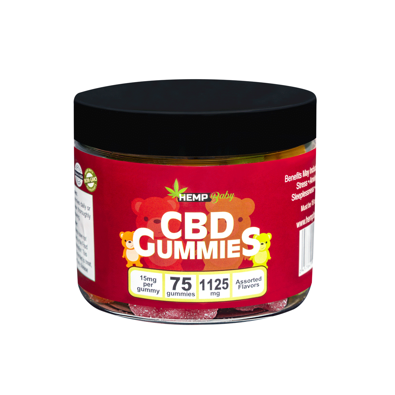 CBD Original Gummies 75ct - HempBaby