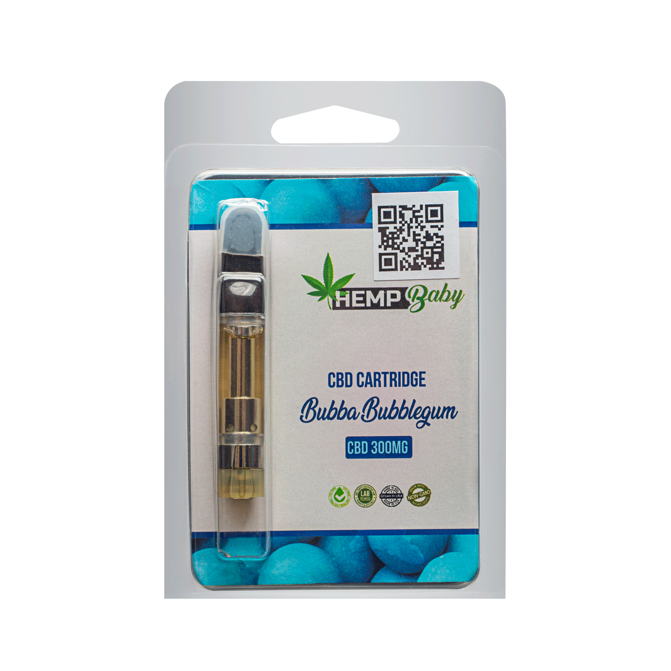 Bubba Bubblegum CBD Pre Filled Cartridges 300mg - HempBaby