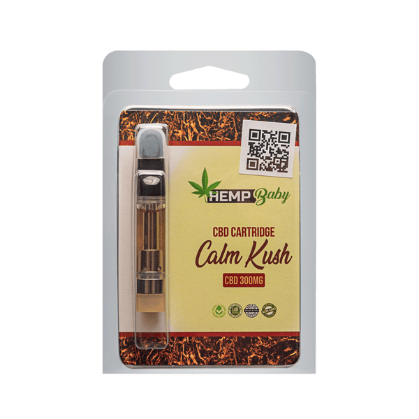 Calm Kush CBD Pre Filled Cartridges 300mg - HempBaby
