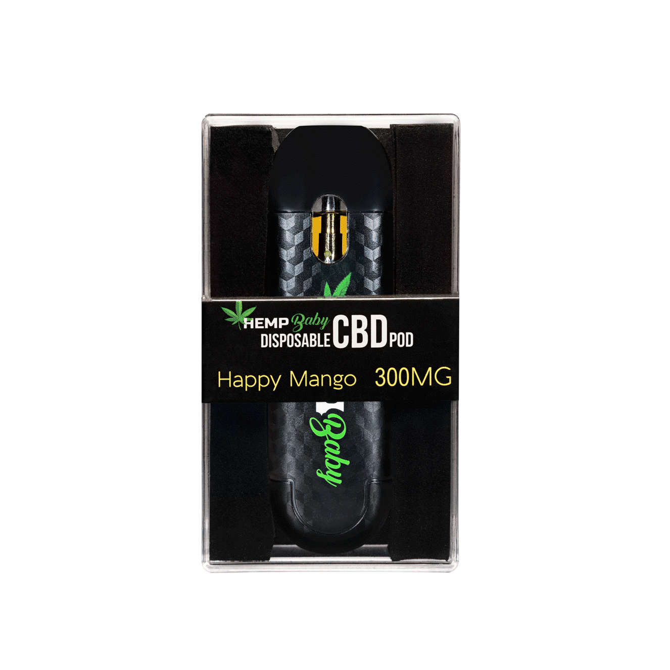 Happy Mango CBD Disposable Hemp Pod 300mg - HempBaby