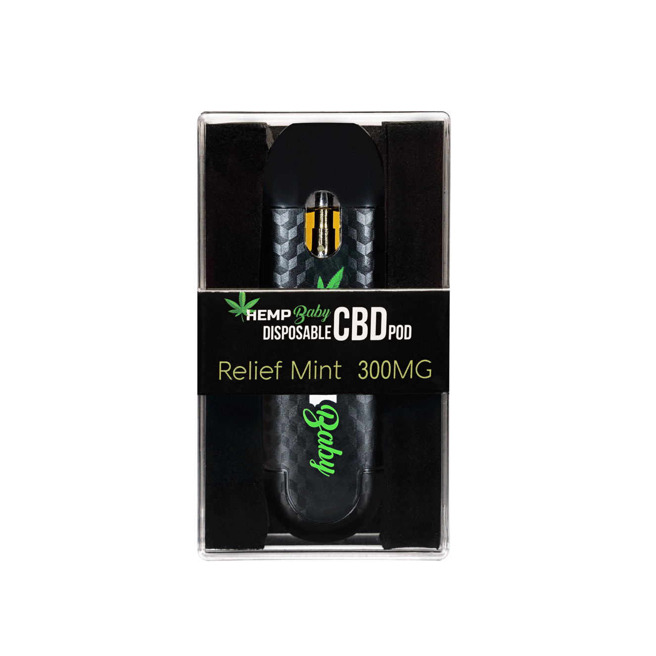 Relief Mint CBD Disposable Hemp Pod 300mg - HempBaby